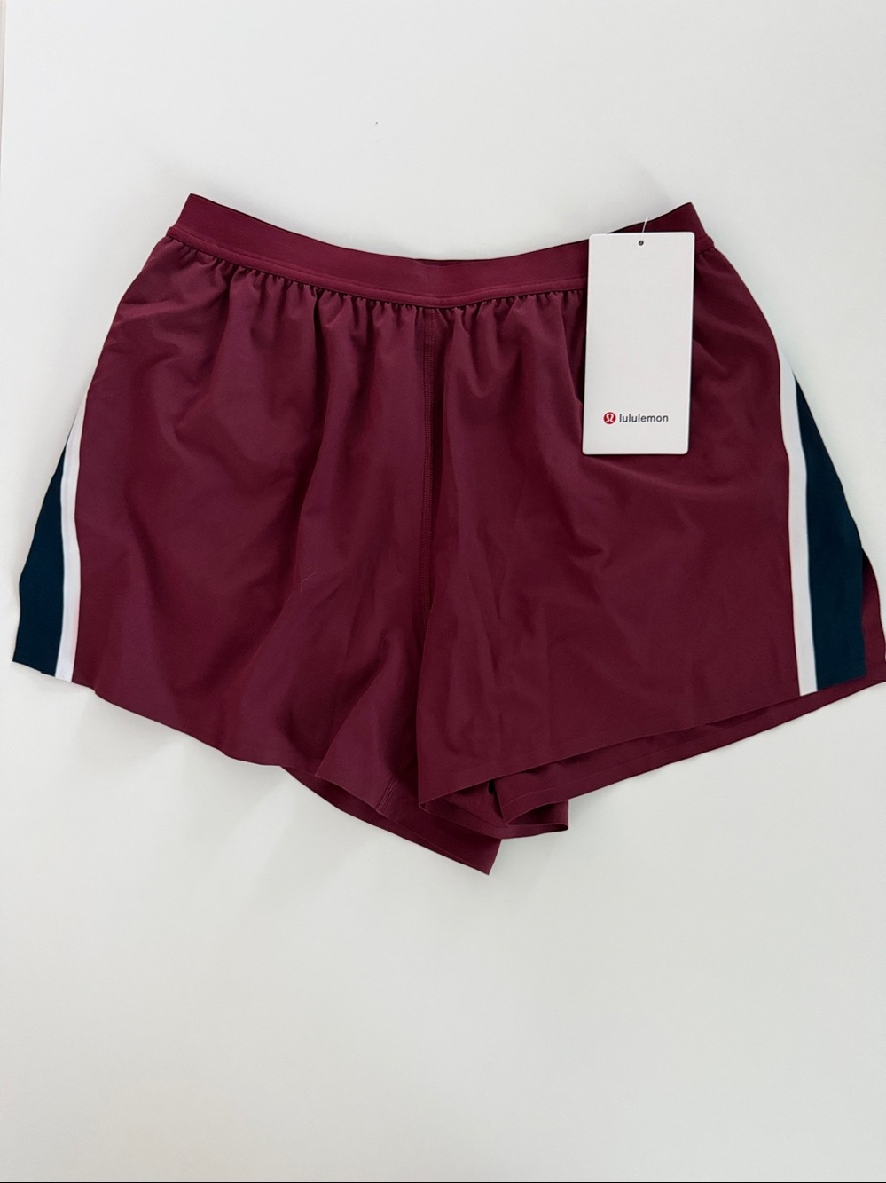 Lululemon - High Rise Split Short 3” *Stripe - Size S - NWT - Picture 2 of 8
